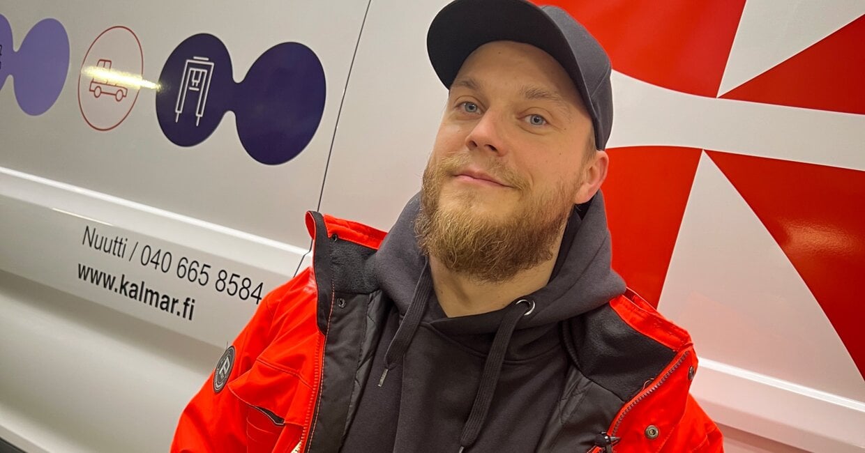 Kalmar Service Hero: Nuutti Norra from Finland