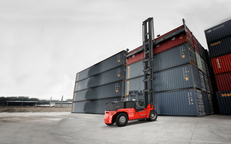 Electric Empty Container Handler ECG70