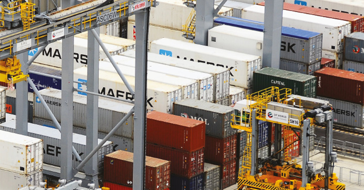 Kalmar provides the automated heart of DP World London Gateway