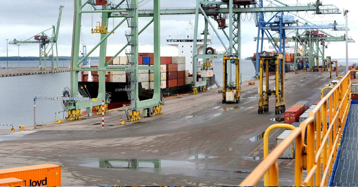 Kalmar fleet helps Finland’s largest container terminal reach maximum availability