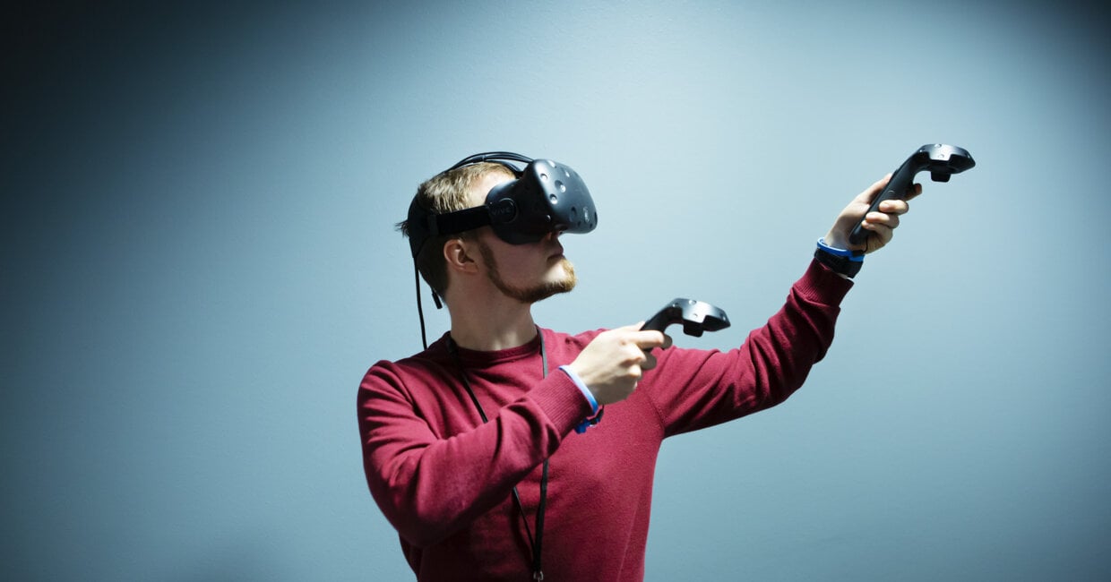 An engineer carried away by simulators